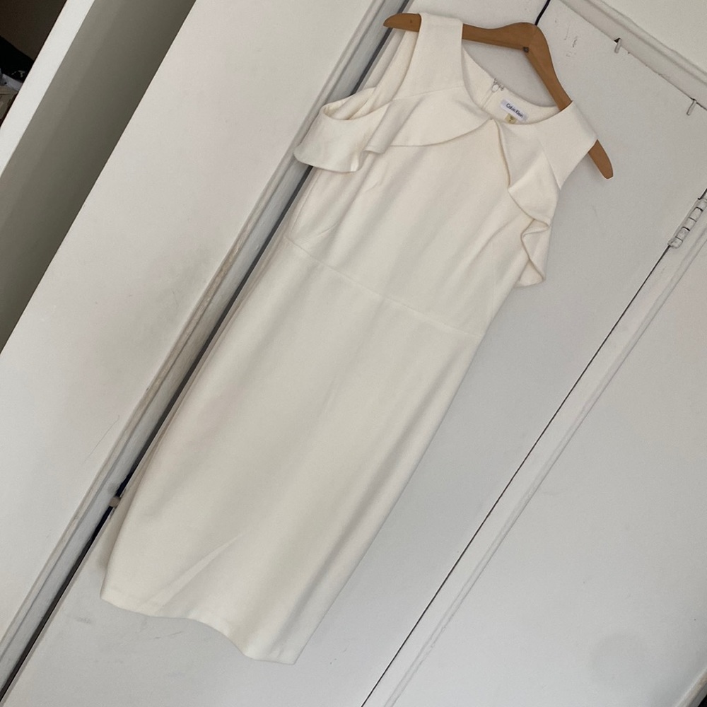 Calvin Klein front dart dress